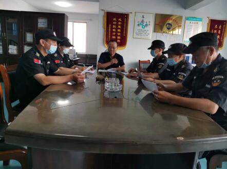 戎安公司義務巡邏開展反電詐、防溺水宣傳活動